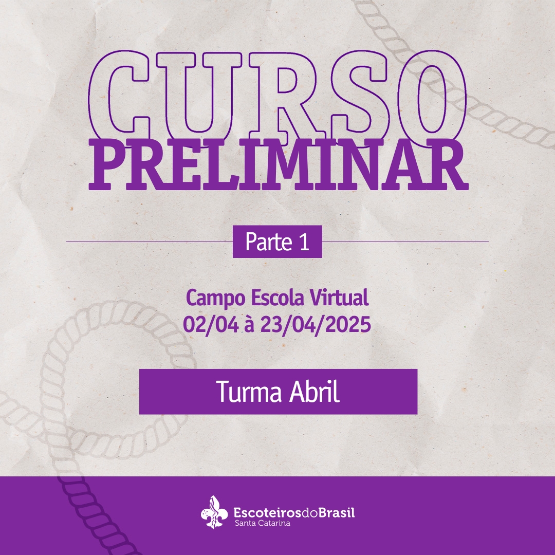 Curso Preliminar SC - Parte 1 - Turma Abril - 2025