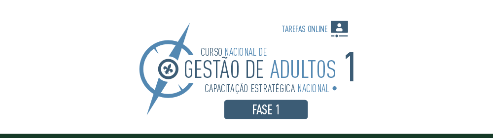 Curso Nacional de Gestores de Adultos 1 - 2025 - MG - Etapa EaD