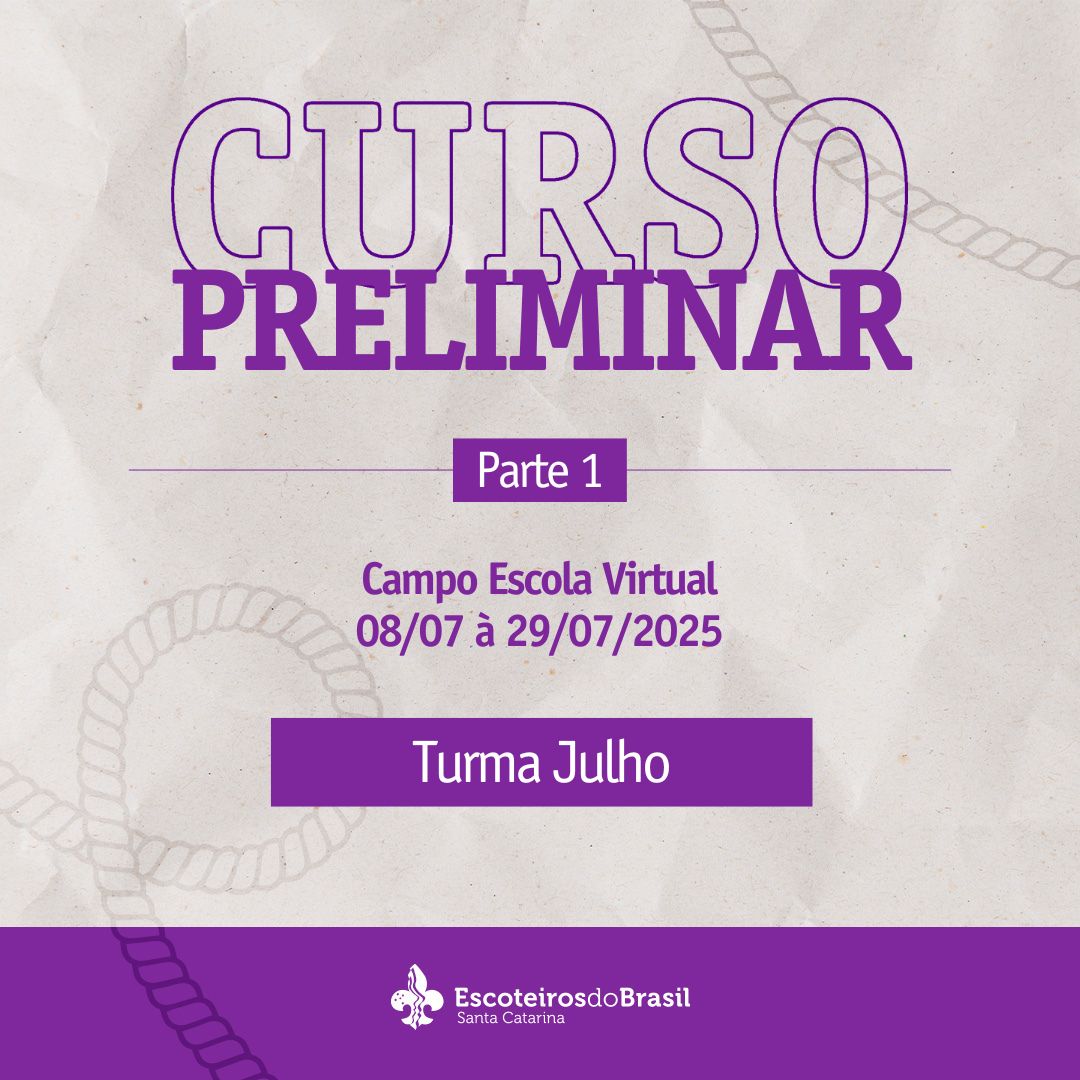 Curso Preliminar SC - Parte 1 - Turma Julho - 2025