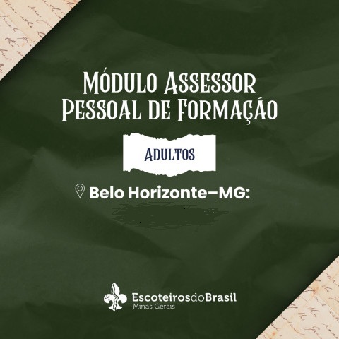 2025 - MÓDULO DE ASSESSOR PESSOAL DE FORMAÇÃO - Aut: 054/2025 - Diretor: Davi de Assis Gomes de Almeida